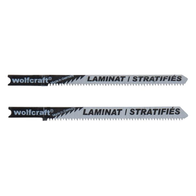 3 Wolfcraft saw blades - U-handle, for laminate, panels