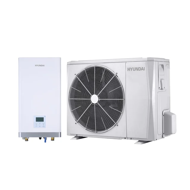 HYUNDAI heat pump 8kW HHPS-M8TH + HHPMD-M100THI-SPLIT