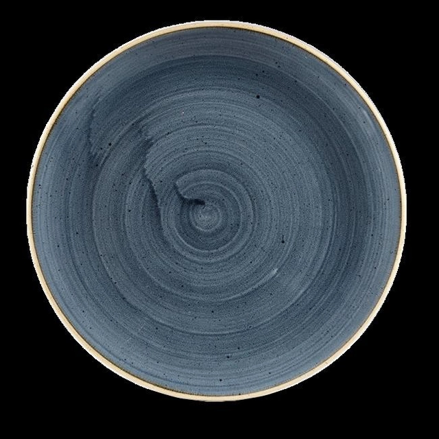Plate of Stonecast Blueberry 260 mm