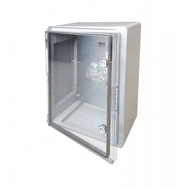 Electrical panel 600x400x200mm with transparent door IP65 IK10 UV without halogen