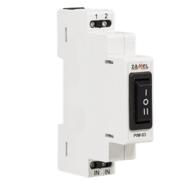 Installation switch I-0-II 230V, PIM-03