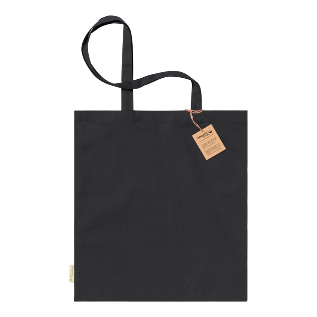 Anda Klimbou Cotton Shopping Bag | black