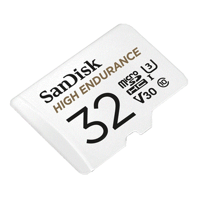 32GB'seria Carte MicroSD HAUTE Endurance - SanDisk SDSQQNR-032G-GN6IA