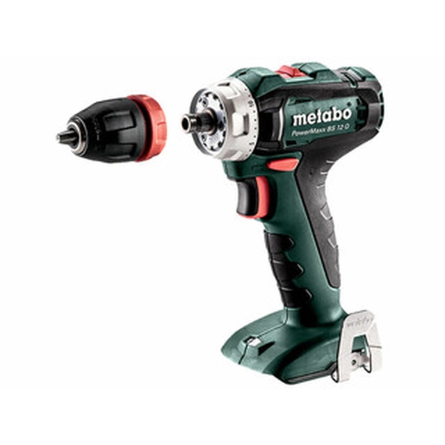 Metabo PowerMaxx BS 12 Q cordless drill driver with chuck