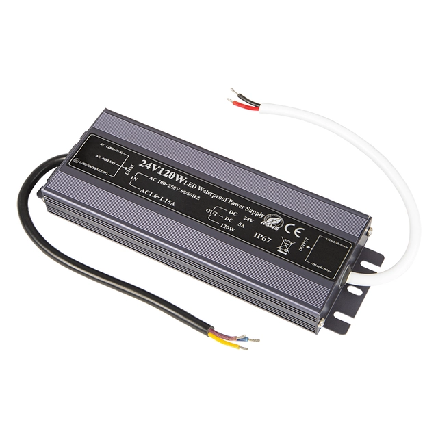 Power supply for LED systems 24V/ 5A 120W