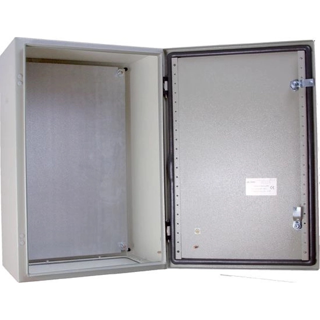 Ergom Metal housing with mounting plate IP65 gray 60 x 60 x 22cm (R30RS-01011101800)
