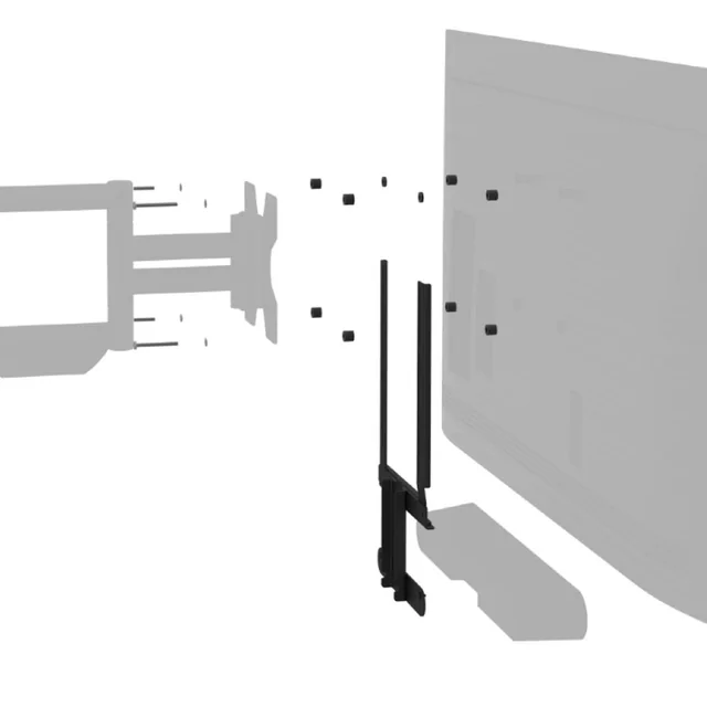 Cavus Ray White speaker stand