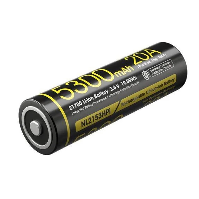 BATTERY REC.LI-ION 3.6V/NL2153HPI(5300MAH) NITECORE