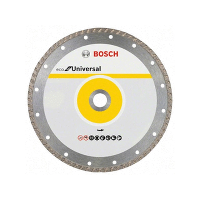 Bosch Eco for Universal Turbo diamond cutting disc 230 x 22,23 mm 10 pc