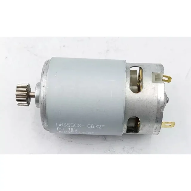 #35 MOTEUR AVEC ROUE D'ENGRENAGE HRS550S-6632F 18V POUR DEDRA SAS+TOUS DISPOSITIFS DE NETTOYAGE DES CHAUSSÉES DED7098