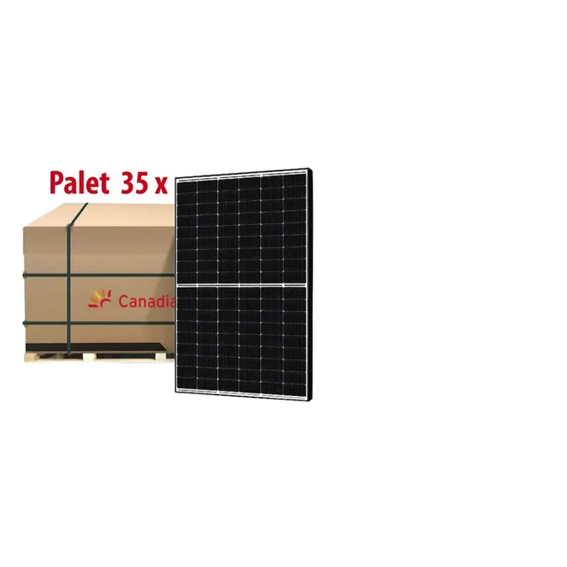 35 x Canadian Solar monokristālisks saules panelis 410W (M/6R-MS-410)