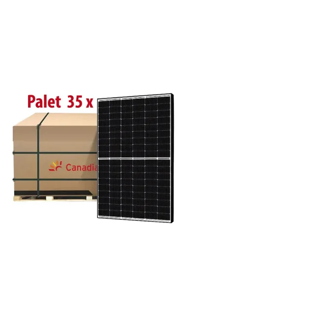 35 x Canadian Solar monokristalliline päikesepaneel 410W (M/6R-MS-410)