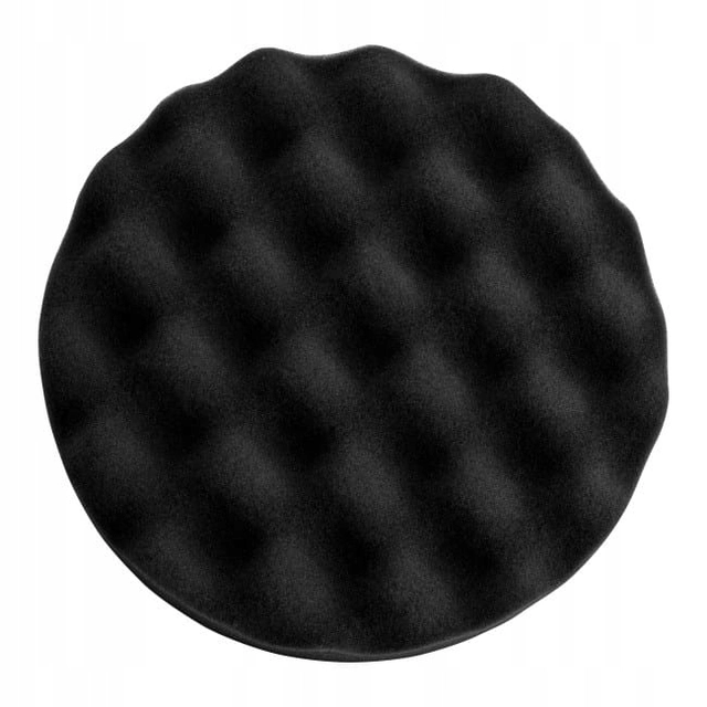 POLISHING SPONGE 150MM CRIMPED VCR SOFT BLACK