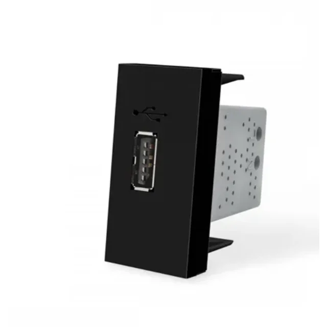 LIVOLO USB charging half-module - Black