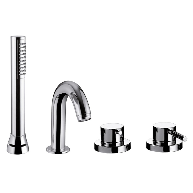 Bathtub faucet 4-otworowa Palazzani Digit Chrome 12108910