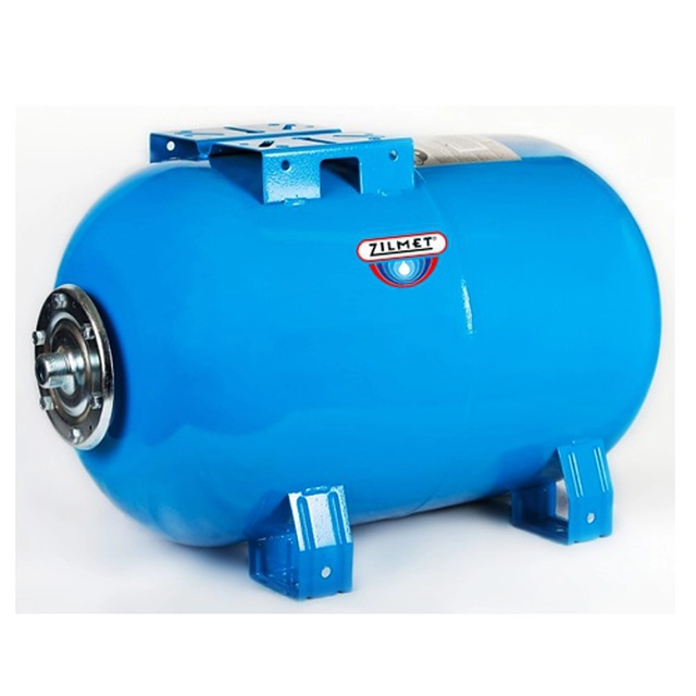 Pressure vessel Zilmet 80L 10bar horizontal drinking water