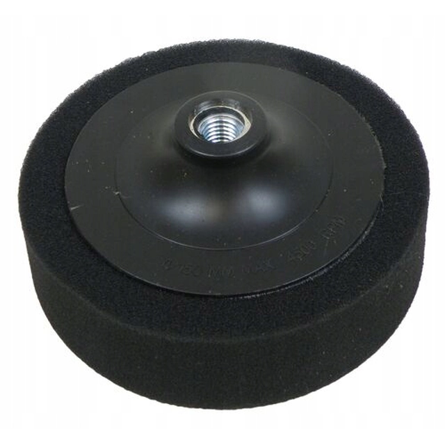 DISC POLISHING DISC 150MM WITH BLACK SOFT SPONGE