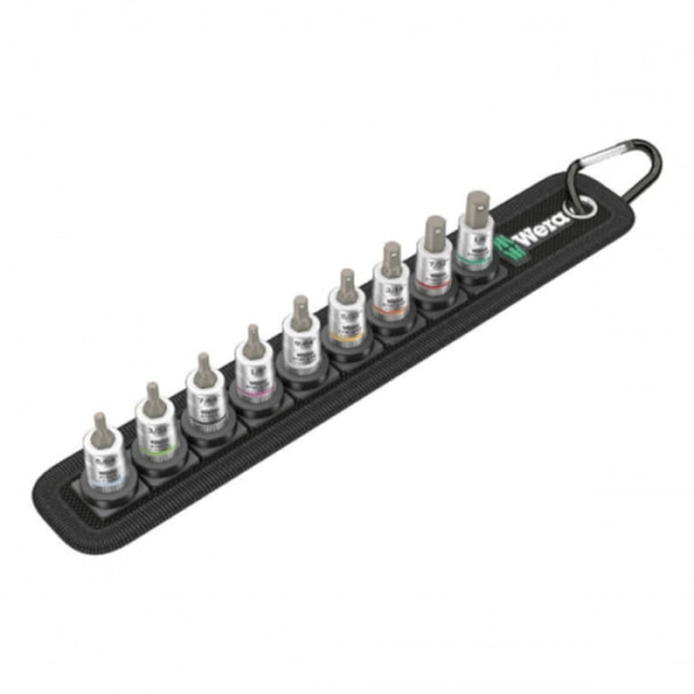 Zyklop socket set 1/4 "for hexagon socket screws with holding function WERA 05003884001