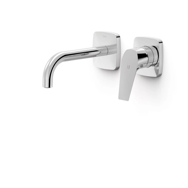 Tres Canigó chrome concealed basin mixer 21730001