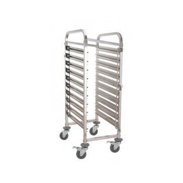 TROLLEY FOR TRANSPORT OF CONTAINERS 10XGN1 / 1 INVEST HORECA WT-C00201 / 10 WT-C00201 / 10