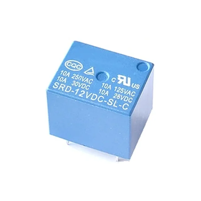 Relay SRD-12VDC-SL-C 5-pin 10A 250VAC 12V