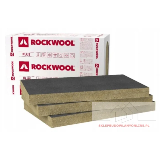 Ventirock F Plus 120mm rock wool, lambda 0.034 W/mK, package = 2.4 m2 ROCKWOOL