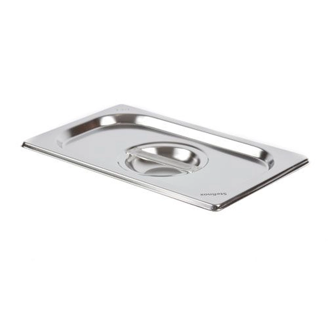 66904D GN 1/4 stainless steel cover, plain