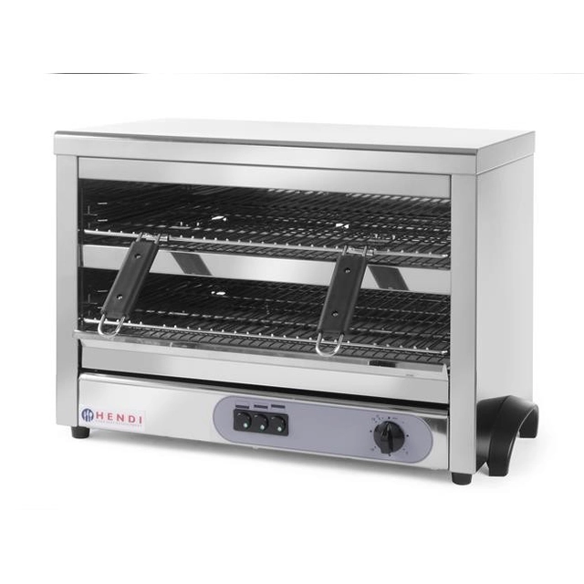 Quartz toaster for maxi GN casseroles 1/1