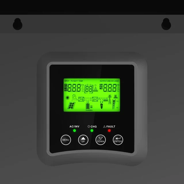 Green Cell Žalias Cell saulės energijos inverteris su MPPT saulės įkrovikliu 24VDC 230VAC 2000VA/2000W