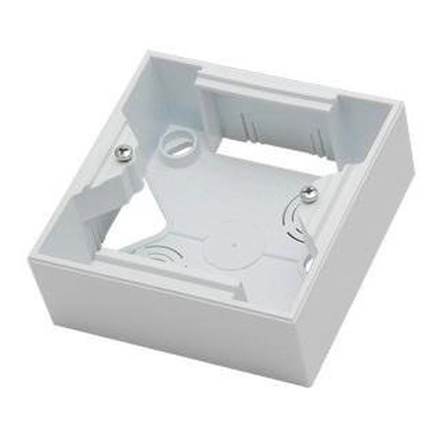 Single wall-mounted box for the As series, white, AS