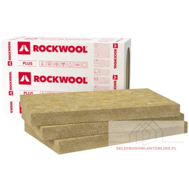 Frontrock Plus 80mm rock wool, lambda 0.035 W/mK, package = 3 m2 ROCKWOOL