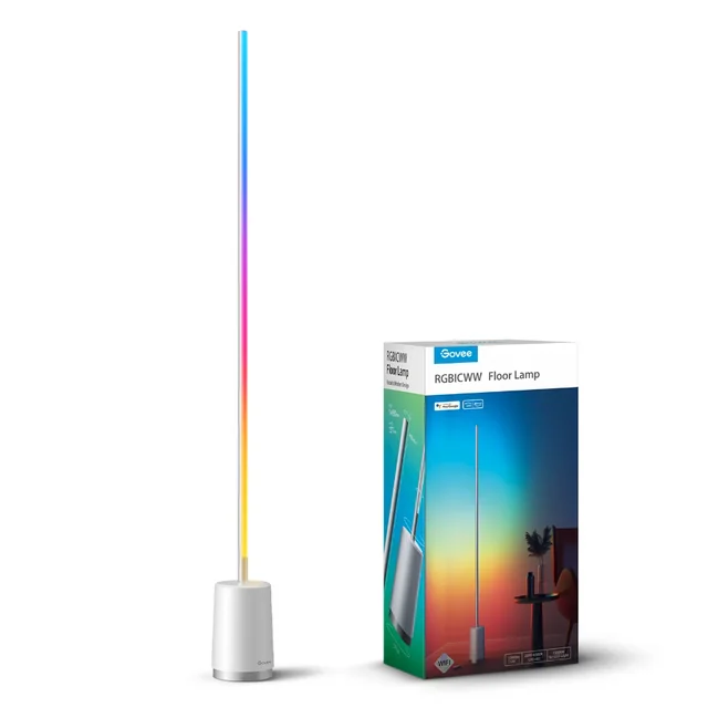 Floor lamp smart Govee Lyra RGBICWW Alexa and Google Assistant