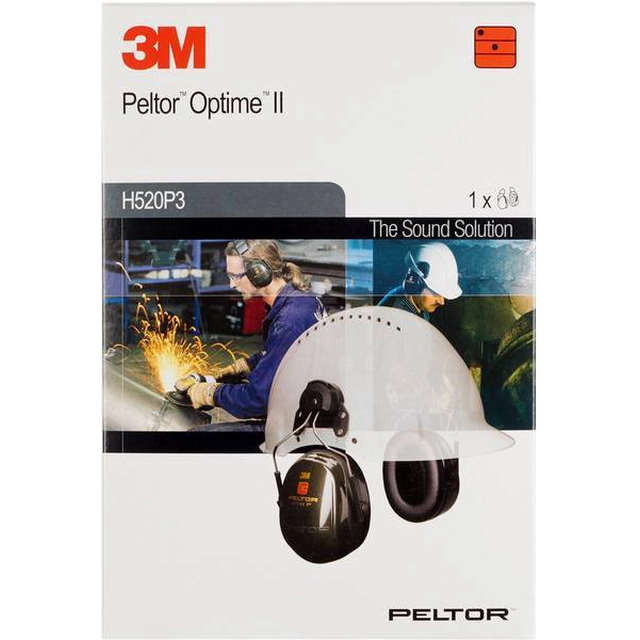 3M Peltor ear muffs with helmet mount Optime 2 H520P3E