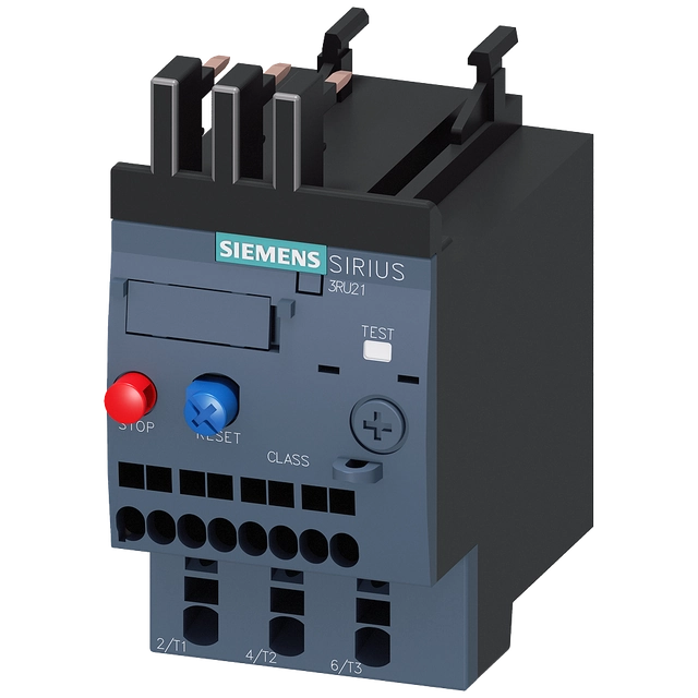 3RU2116-1JC0 THERMAL OVERLOAD RELAY 7/0 ... 10 A / FOR MOTOR PROTECTION / WLK.S00 / CLASS 10 / CONTACTOR MOUNTING / CENTER CIRCUITADVSPRING / POM CIRCUITADVSPRING / MANUAL / AUTOMATIC RESET