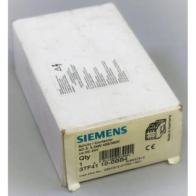 3TF4110-0BB4 Siemens - Νέο εργοστασιακό σφραγισμένο