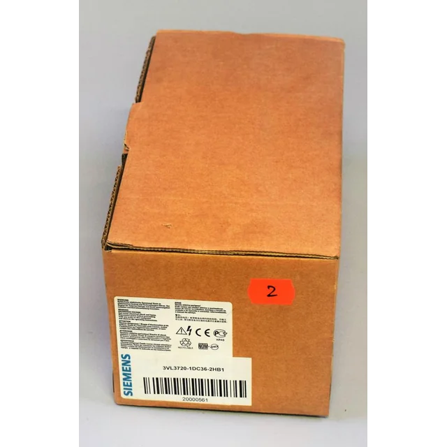 3VL3720-1DC36-2HB1 Siemens - New Factory Sealed