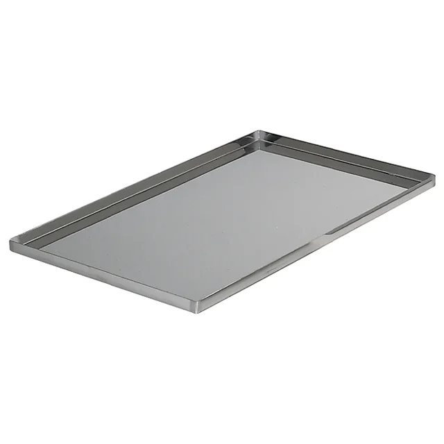 4 steel rim tray - straight edges