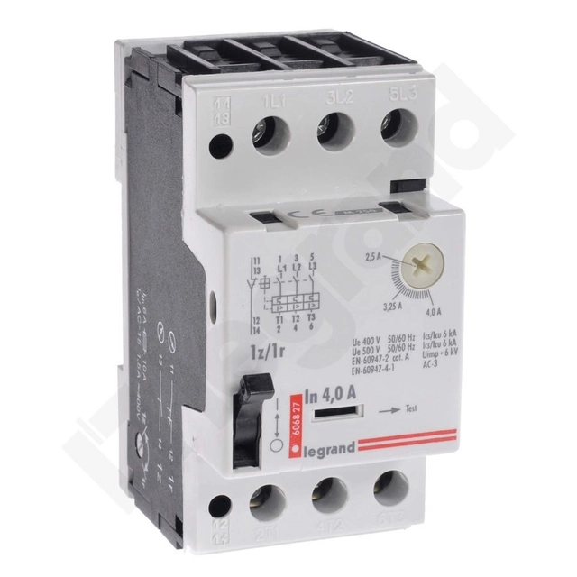 Motor protection switch M250 1Z/1R (2,5A -4A)