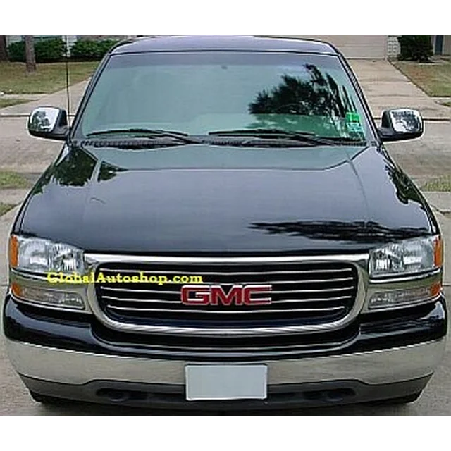 GMC Sierra - Chrome Strips Grill Chrome Dummy Bumper Tuning