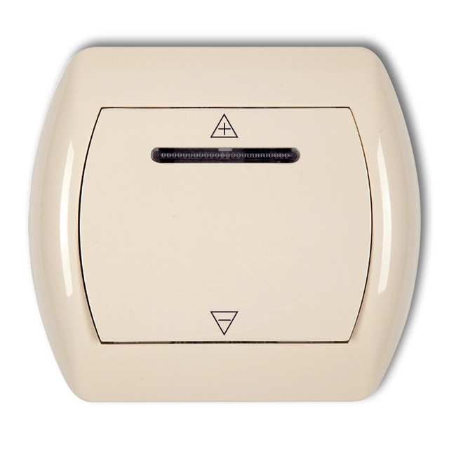 Přepínač / tlačítko pro ovládání žaluzie Karlik 1SR-1 Béžový IP20