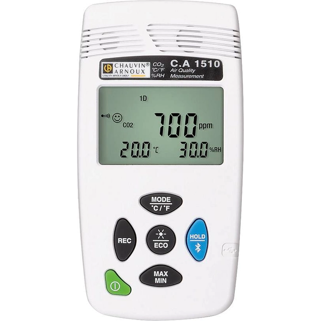 Carbon dioxide meter Chauvin Arnoux C.A 1510 white, 0 - 5000 ppm