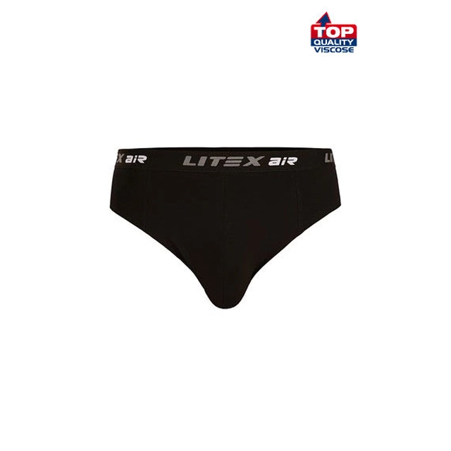 Litex Men's Briefs - Black Size: L