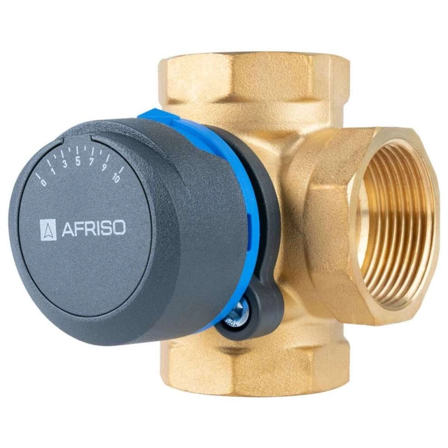 Afriso mixing valve 1348510 4-drogowy rotary ARV 485 ProClick,DN32, Rp1 1/4", Kvs 16