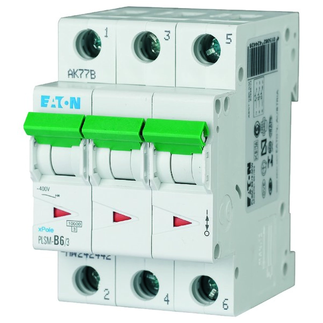 Circuit breaker 3-biegunowy PLSM-B6/3-MW