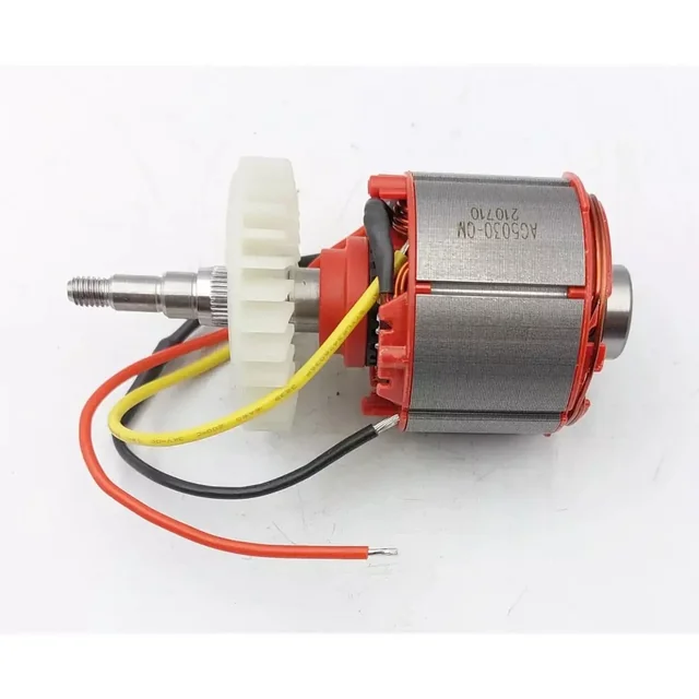 #45 SET MOTOR FĂRĂ PERIE CU COMUTĂTOR ȘI INVERTOR PENTRU POLIZOR ANGOLARI DEDRA DED7151