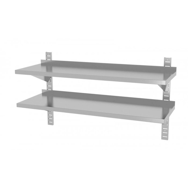 Adjustable hanging shelf, double 1500 x 300 x 600 mm POLGAST 384153 384153