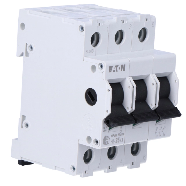 Main (insulating) switch,25A, 3-biegunowy HIS-25/3