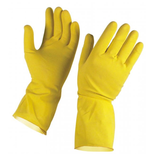 Rubber cleaning gloves size 9/L