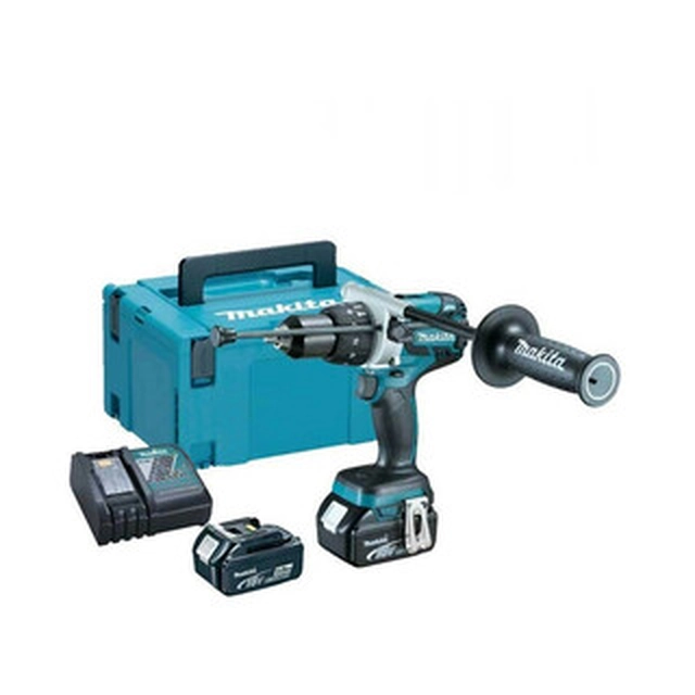 Makita DHP481RTJ impact drill / driver in MAKPAC case