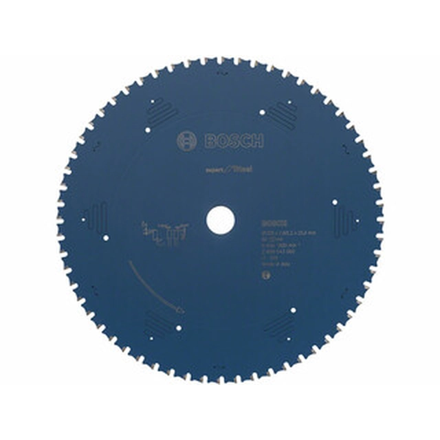 Bosch circular saw blade for steel - inox Number of teeth: 60 pcs | 305 x 25,4 x 2,2 mm